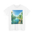 Solarpunk Sunlit Canal T-Shirt