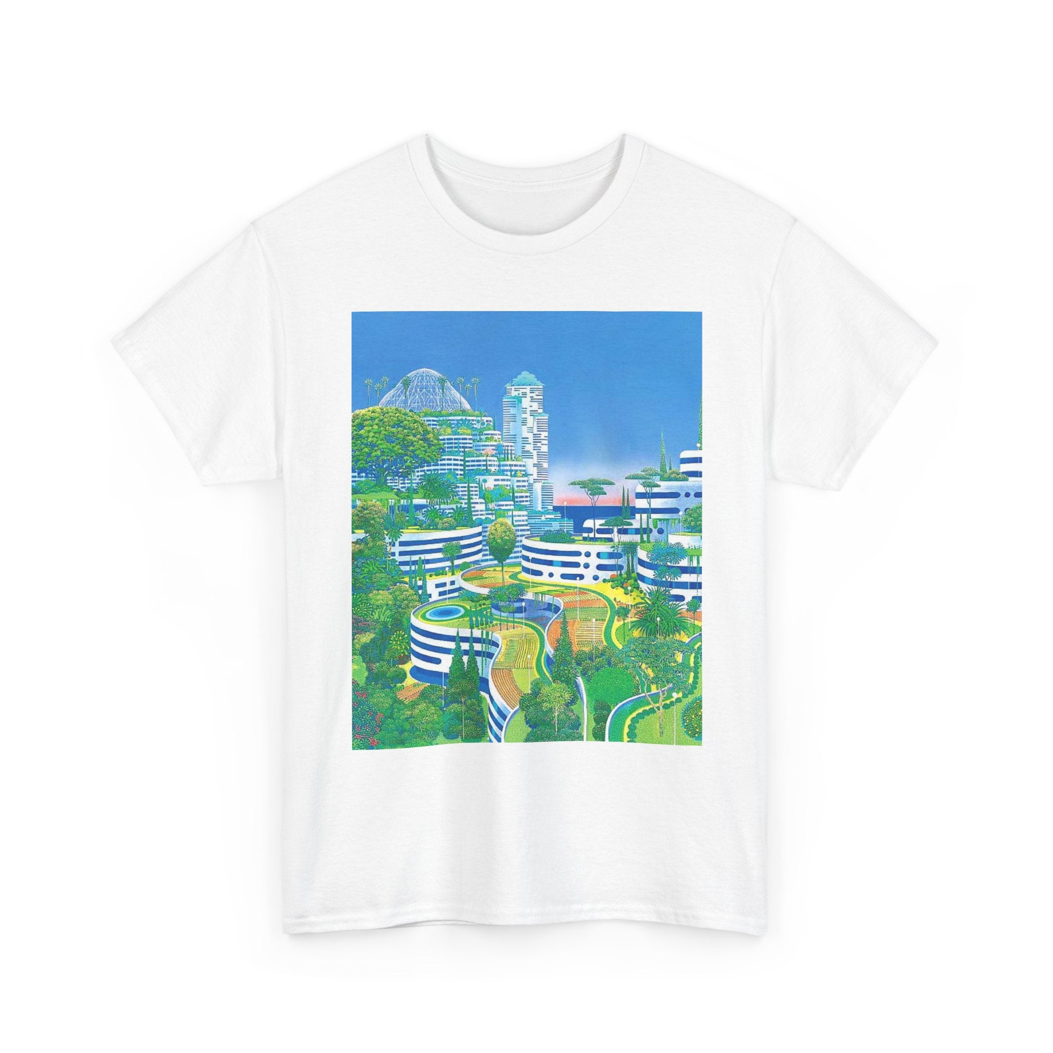 Solarpunk Cityscape T-Shirt