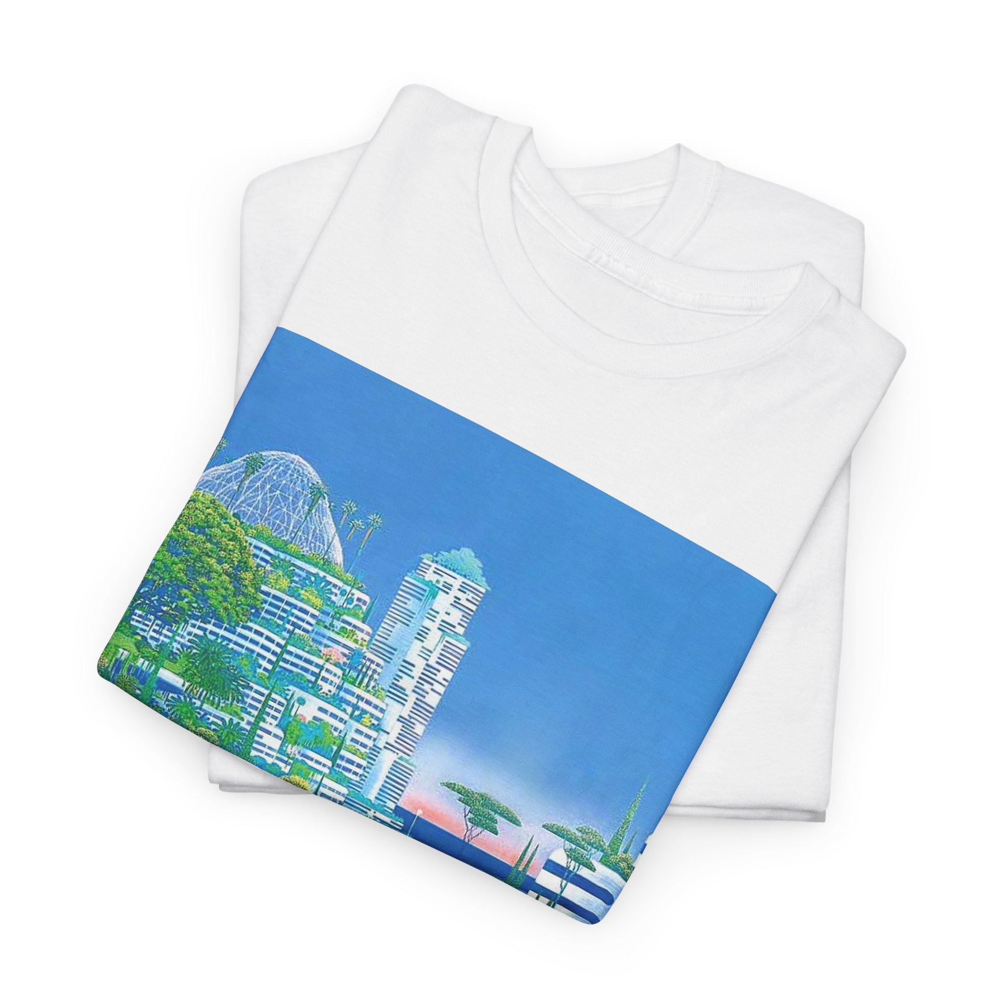 Solarpunk Cityscape T-Shirt