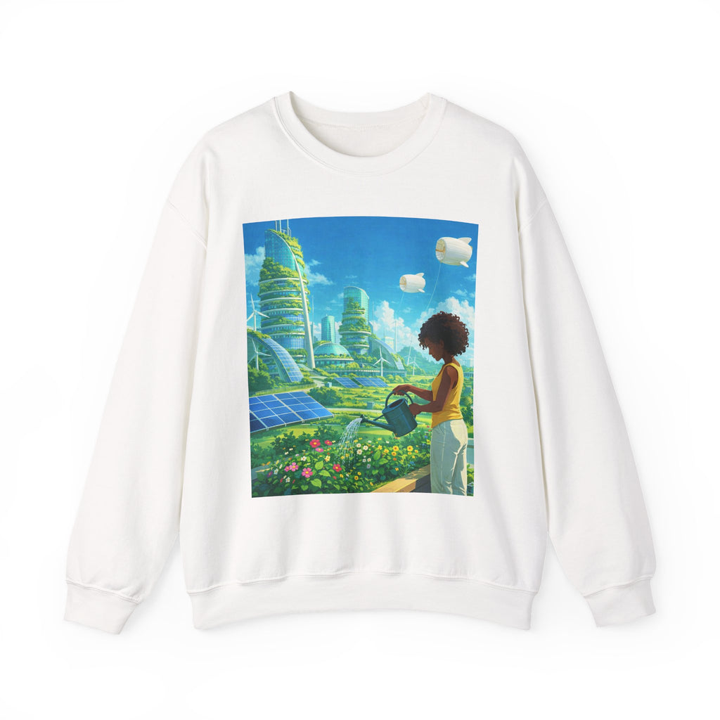 Solarpunk Eco Future Sweatshirt