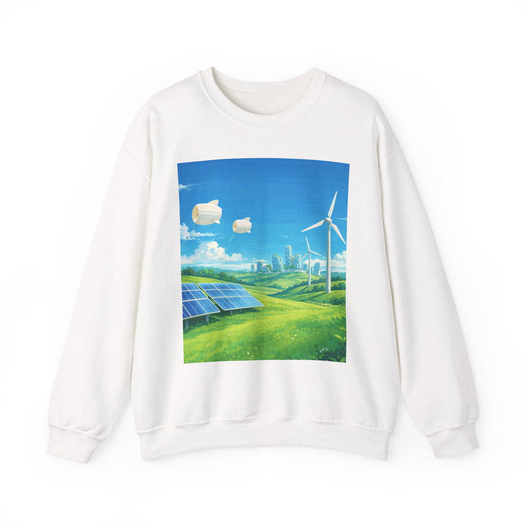 Solarpunk Landscape Sweatshirt