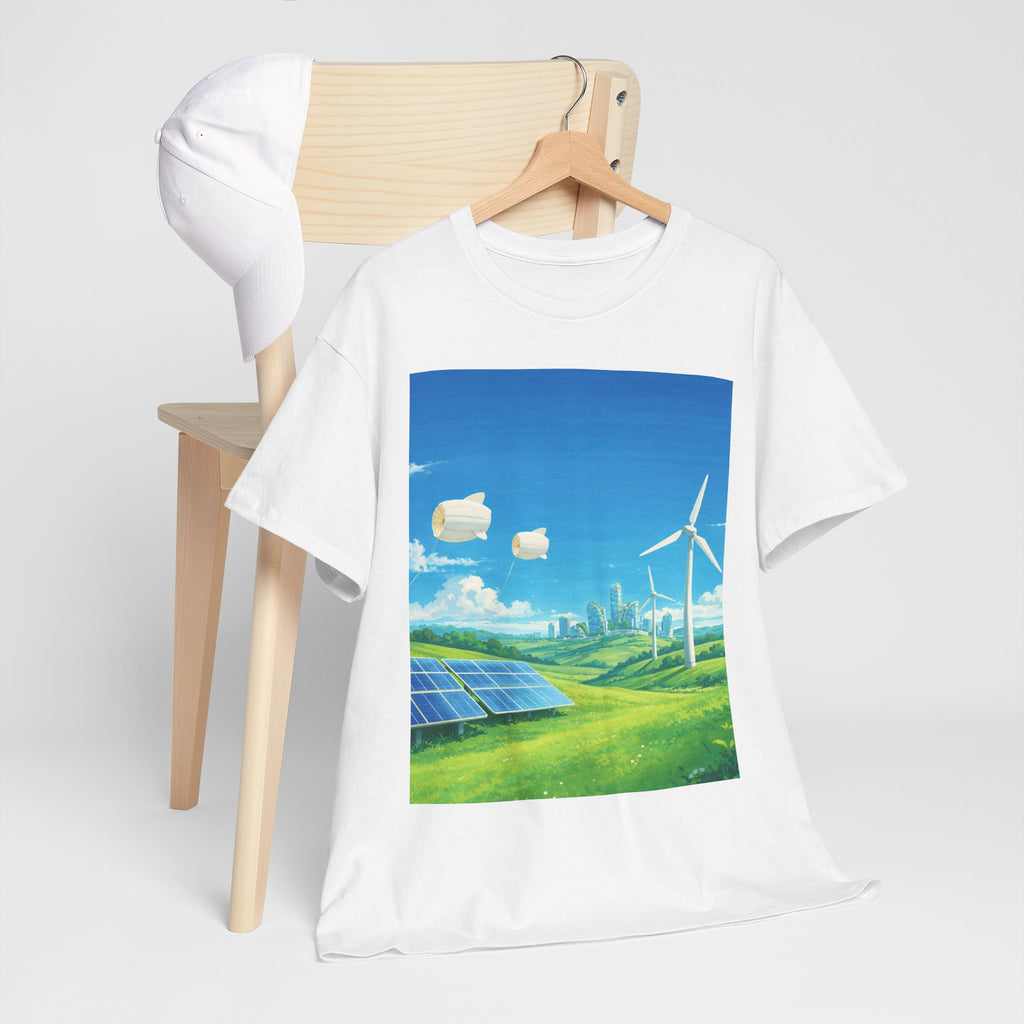 Solarpunk Landscape T-Shirt